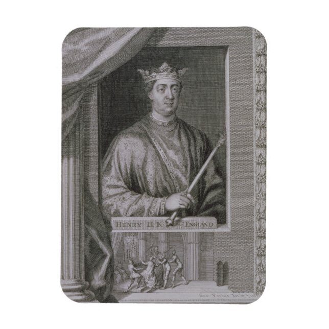 Imán Enrique II (1133-89) Rey de Inglaterra de 1154, de (Vertical)
