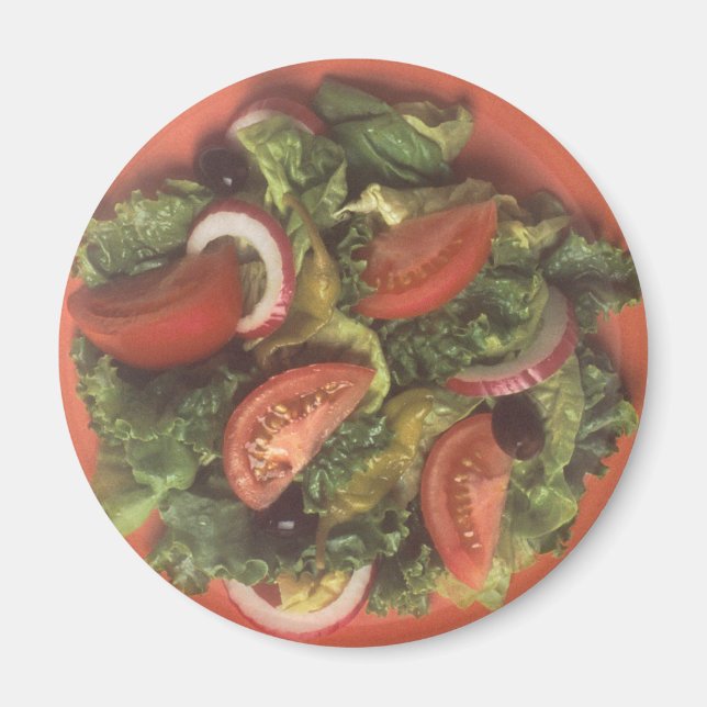 Imán Ensalada de jardín (Frente)