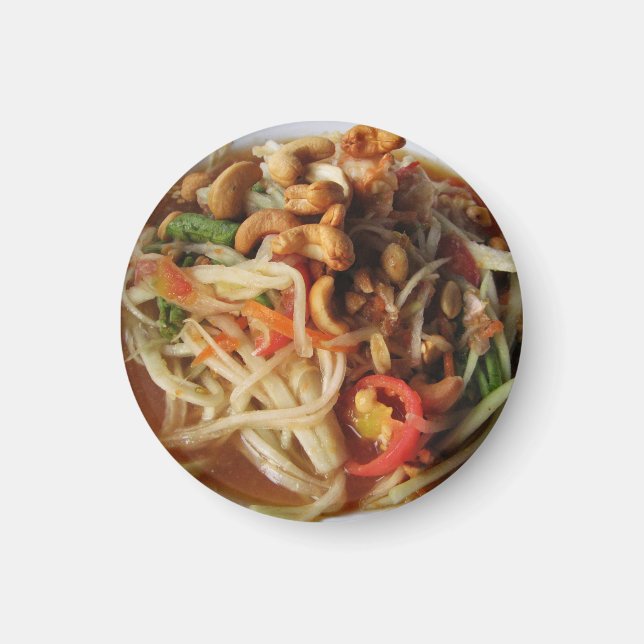 Imán Ensalada de Papaya picante Ayutthaya [Som Tam] con (Frente)