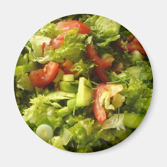 Imán ensalada de primavera (Frente)