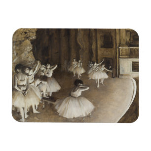 Imán Ensayo De Ballet Sobre El Escenario Edgar Degas