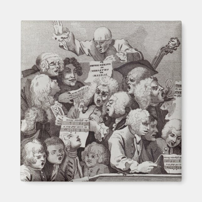 Imán Ensayo del Oratorio de Judith, 1734 (Frente)