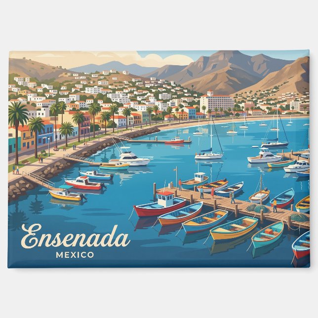 Imán Ensenada México (Anverso)