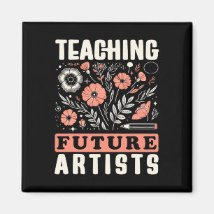 Imán Enseñanza a Futuros Artistas Diseño Para Maestros