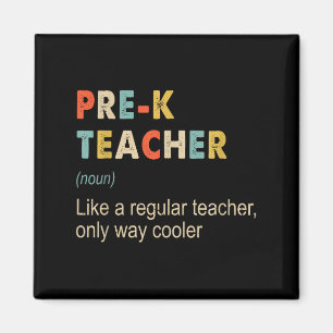 Imán Enseñanza divertida de la definición del profesor