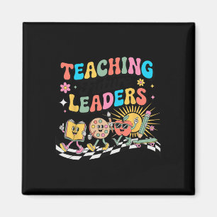 Imán Enseñanza Retro Líderes Futuros Profesor Groovy Es