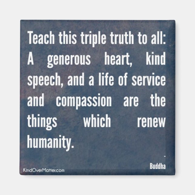 Imán Enseñar este triple a todos (Frente)