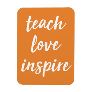 Imán Enseñe al amor inspiran el   frase inspiradora