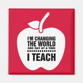 Imán Enseño. Cita docente | Magnates de regalo de Apple