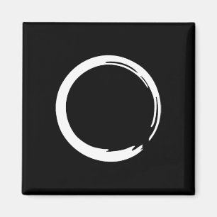 Imán Enso, Zen, Círculo, Símbolo, Budismo, Buda, Medit