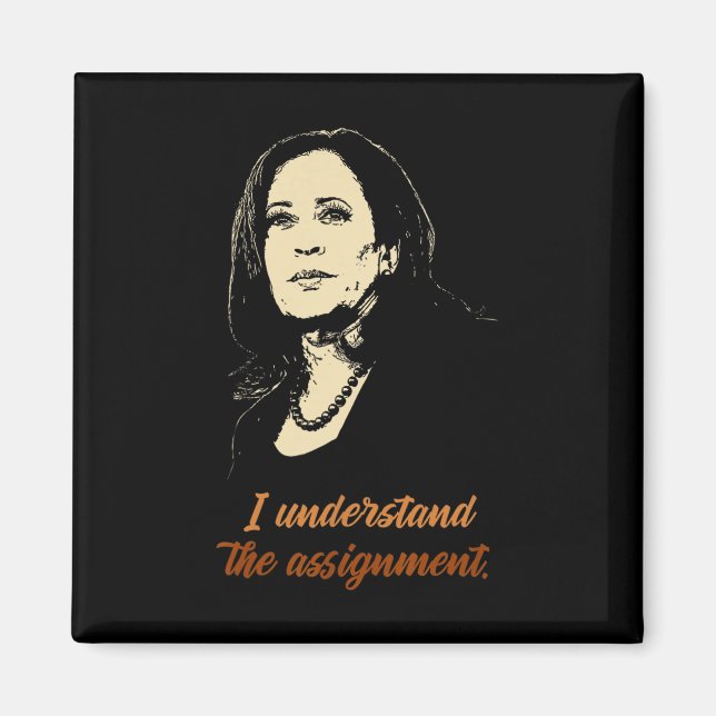 Imán Entender El Ignorante - Kamala Harris 2024 Electi (Frente)