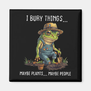 Imán Enterrar cosas tal vez plantas tal vez gente rana 