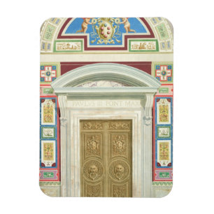 Imán Entrada a la logia de Raphael en el Vatican, de
