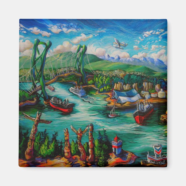 Imán Entrada de Burrard (Frente)