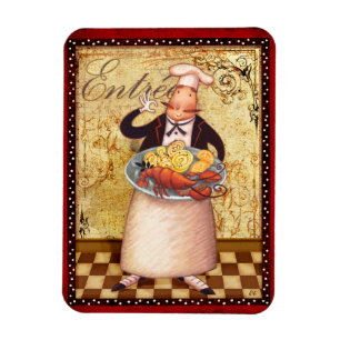 Imán Entrada de chef