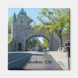 Imán Entrada de la ciudad Ciudad de Quebec