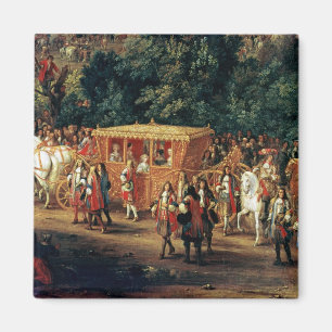 Imán Entrada de Louis XIV y de Maria Teresa en