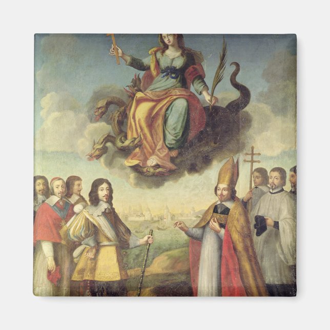 Imán Entrada de Luis XIII Rey de Francia y (Frente)
