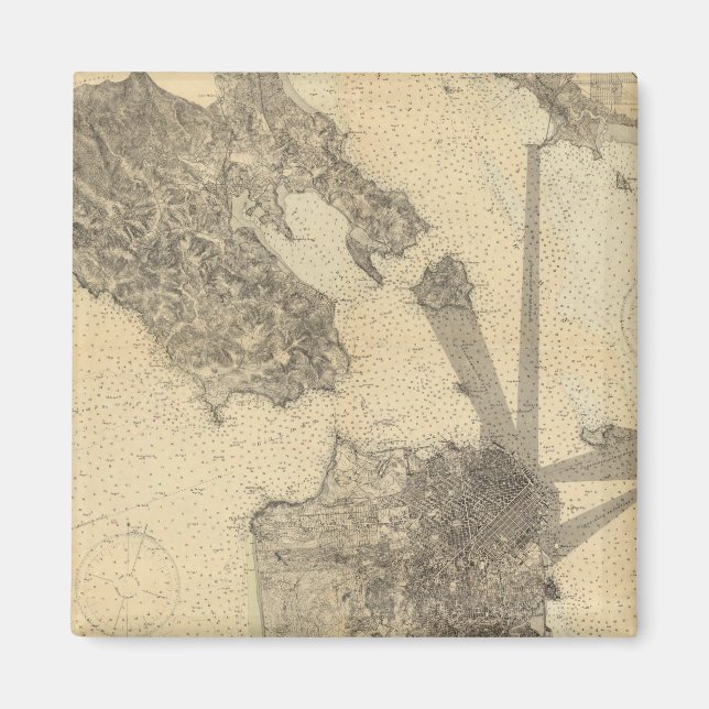 Imán Entrada de San Francisco, California (Frente)