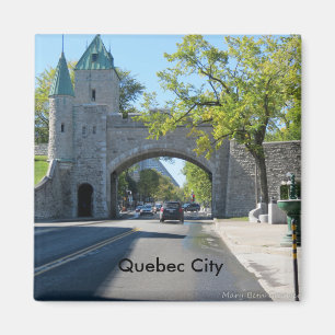 Imán Entrada la ciudad de Quebec de la ciudad