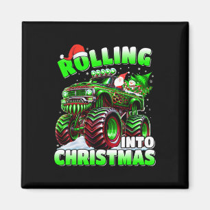 Imán Entrando en la Navidad Camión Monstruo de las Fies