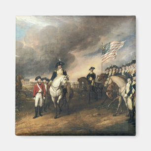 Imán Entrega de Yorktown de Juan Trumbull