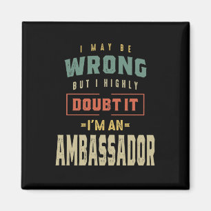 Imán Entrega del cargo de embajador