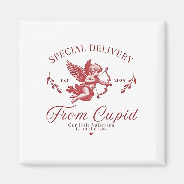 Imán Entrega especial de Cupido, madre embarazada de Sa (Frente)