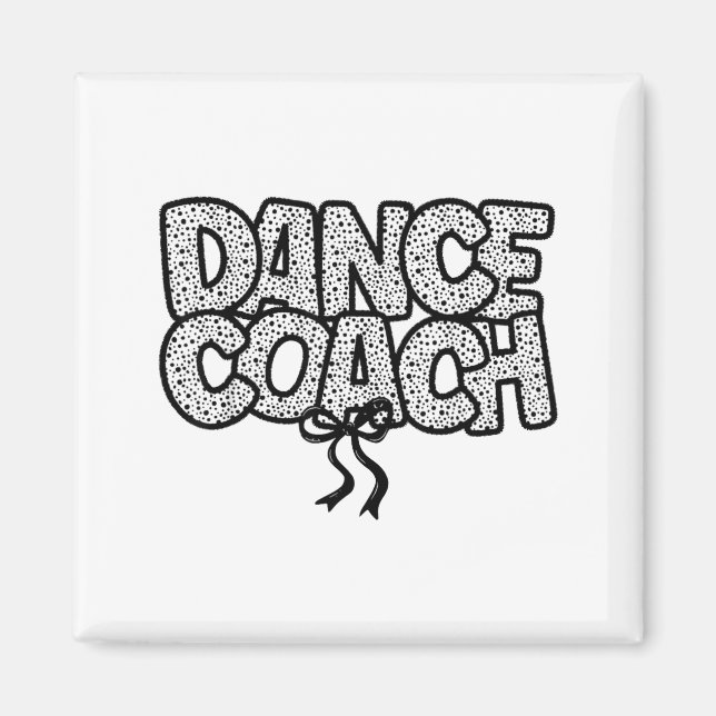 Imán Entrenador de Baile Instructor de Baile Vida de Ba (Frente)