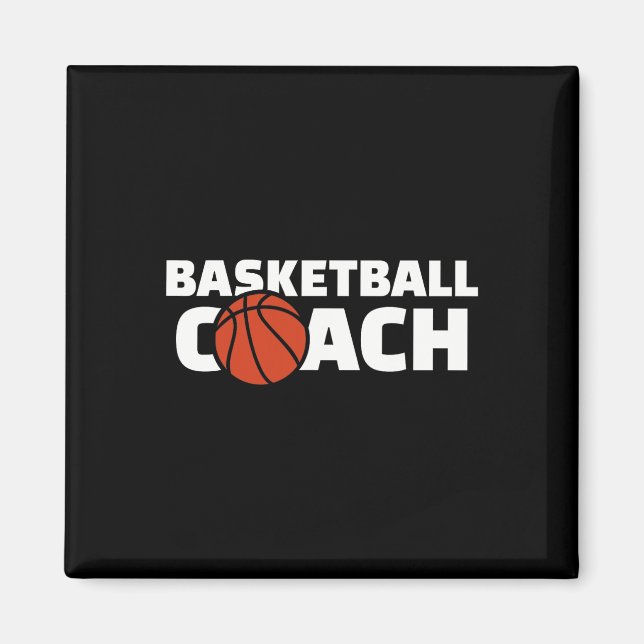Imán entrenador de baloncesto (Frente)