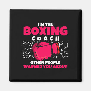 Imán Entrenador de Club de Boxeo del Boxeador Kickboxin