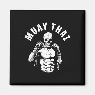 Imán Entrenador de club de MMA luchador esqueleto de Mu