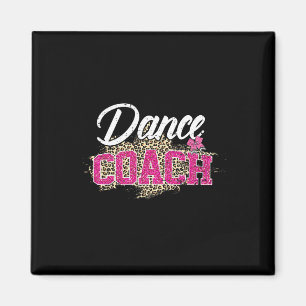 Imán Entrenador de danza Leopard Funny Dancing Coach Mo