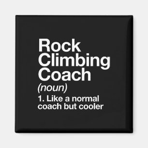 Imán Entrenador de escalada en roca definición divertid
