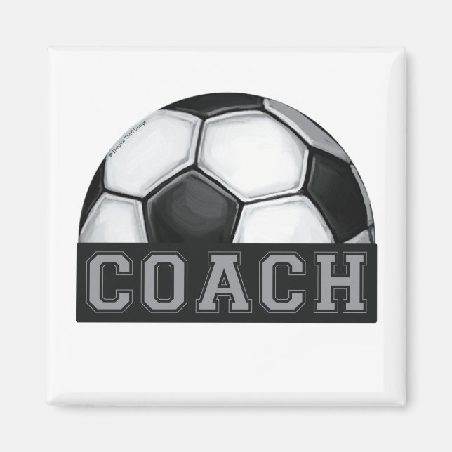 Imán Entrenador de fútbol (Frente)