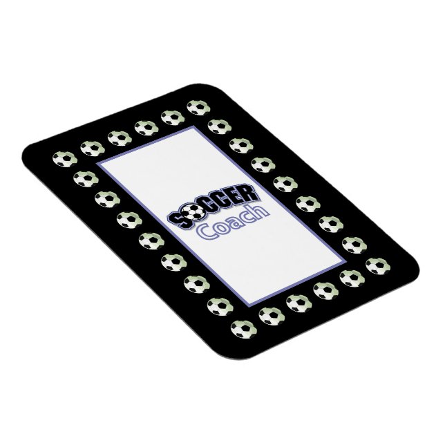 Imán Entrenador de fútbol gracias, bolas (Lado Derecho)