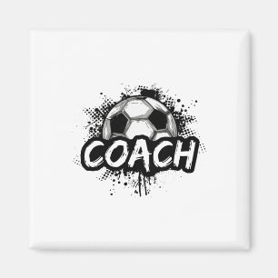 Imán Entrenador de fútbol para hombres y mujeres camise