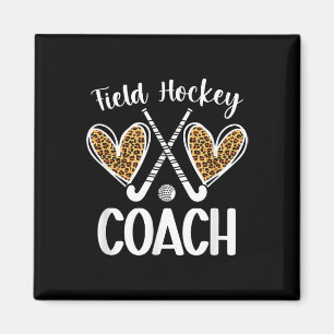 Imán Entrenador de Hockey sobre Césped Corazones Entren