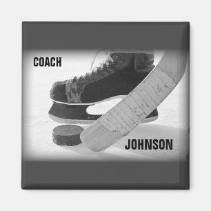Imán Entrenador de hockey sobre hielo gracias