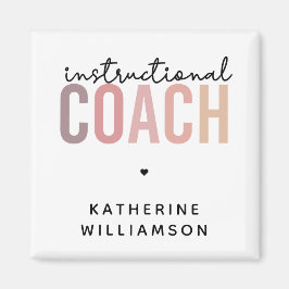 Imán Entrenador de instrucción personalizado - Regalos 