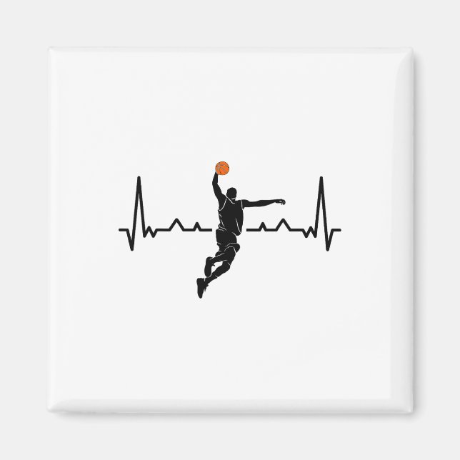 Imán Entrenador de Sketls Player Heartbeat Ller Coach H (Frente)