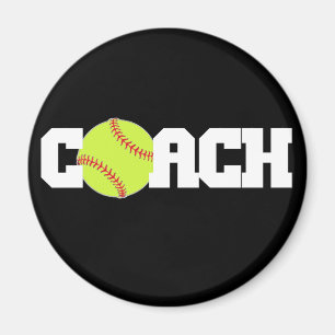 Imán Entrenador de softbol
