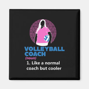 Imán Entrenador de Voleibol - Definición de Entrenador 