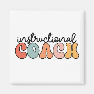 Imán Entrenador educativo de enseñanza retro