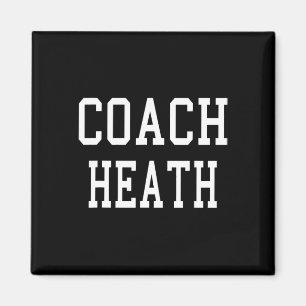 Imán Entrenador Heath Equipo de fútbol personalizado de