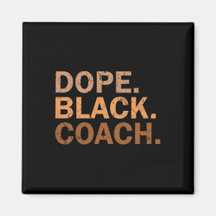 Imán Entrenador negro de droga melanina mes africano en