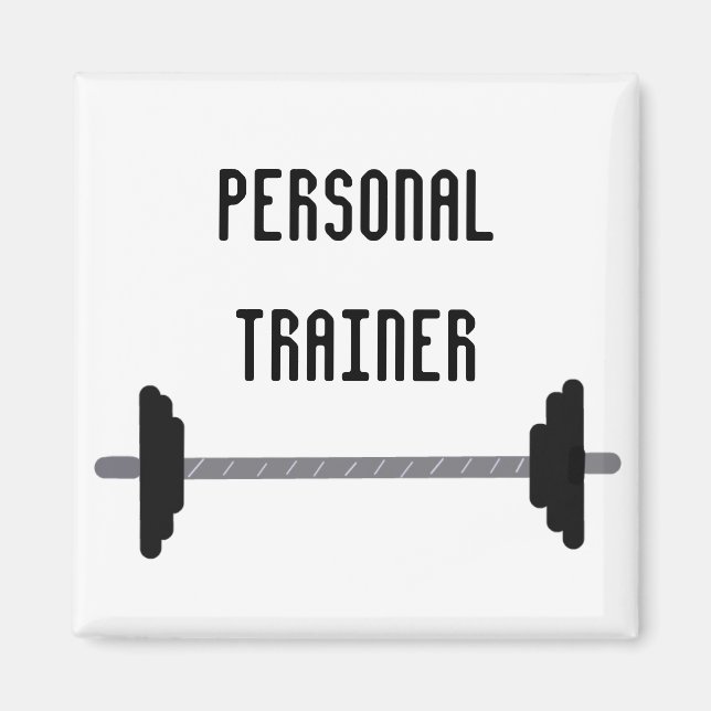 Imán Entrenador Personal con Barra (Frente)