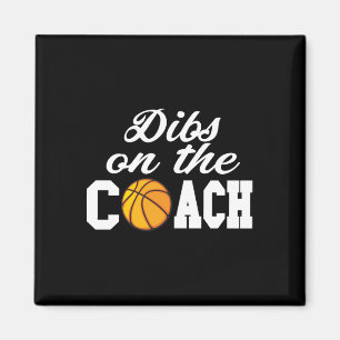 Imán Entrenadora de Baloncesto Femenino - Regalo para E