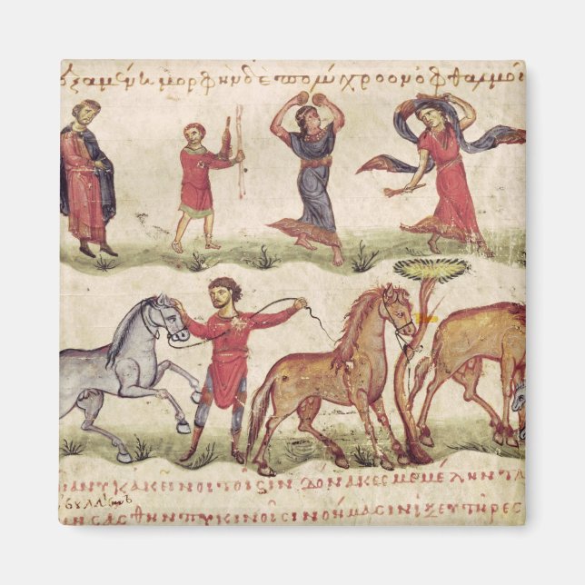 Imán Entrenadores de caballos (Frente)