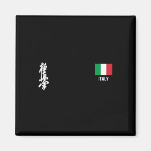 Imán Entrenamiento de Dojo de Karate Kyokushinkai Itali